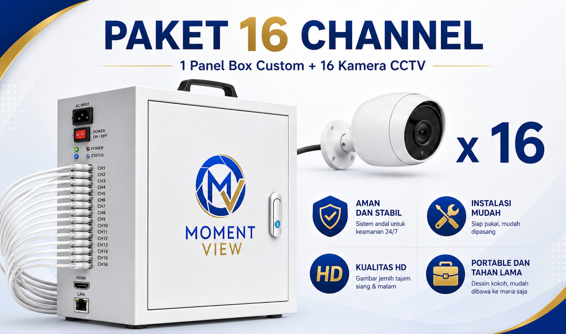 Paket 16 Channel Moment View